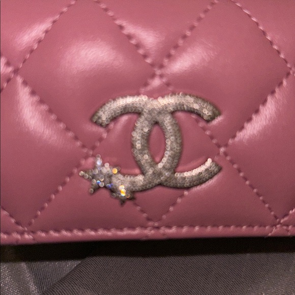 Chanel C Star card holder NWT - Picture 11 of 12